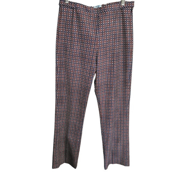Prada Geometric Print Straight Leg Trousers - Picture 3 of 11